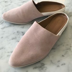 Kelsi Dagger suede mules